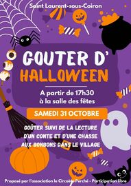 HALLOWEEN à St Laurent samedi 31 octobre